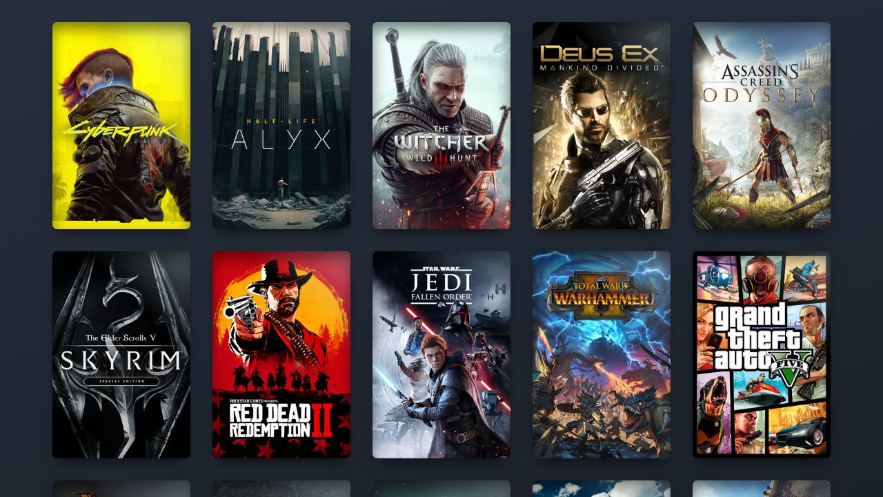 Steam Library Box Art